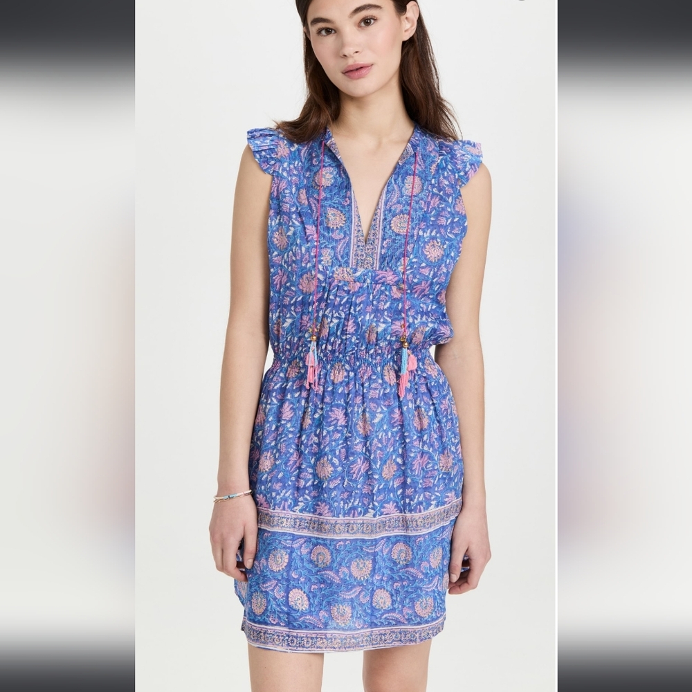 NWT Lola Mini Dress (Blue/Pink) - BELL